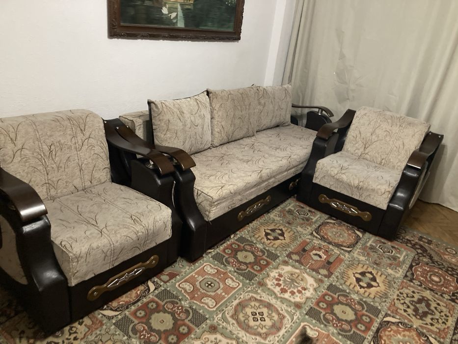 Canapea extensibila si fotolii