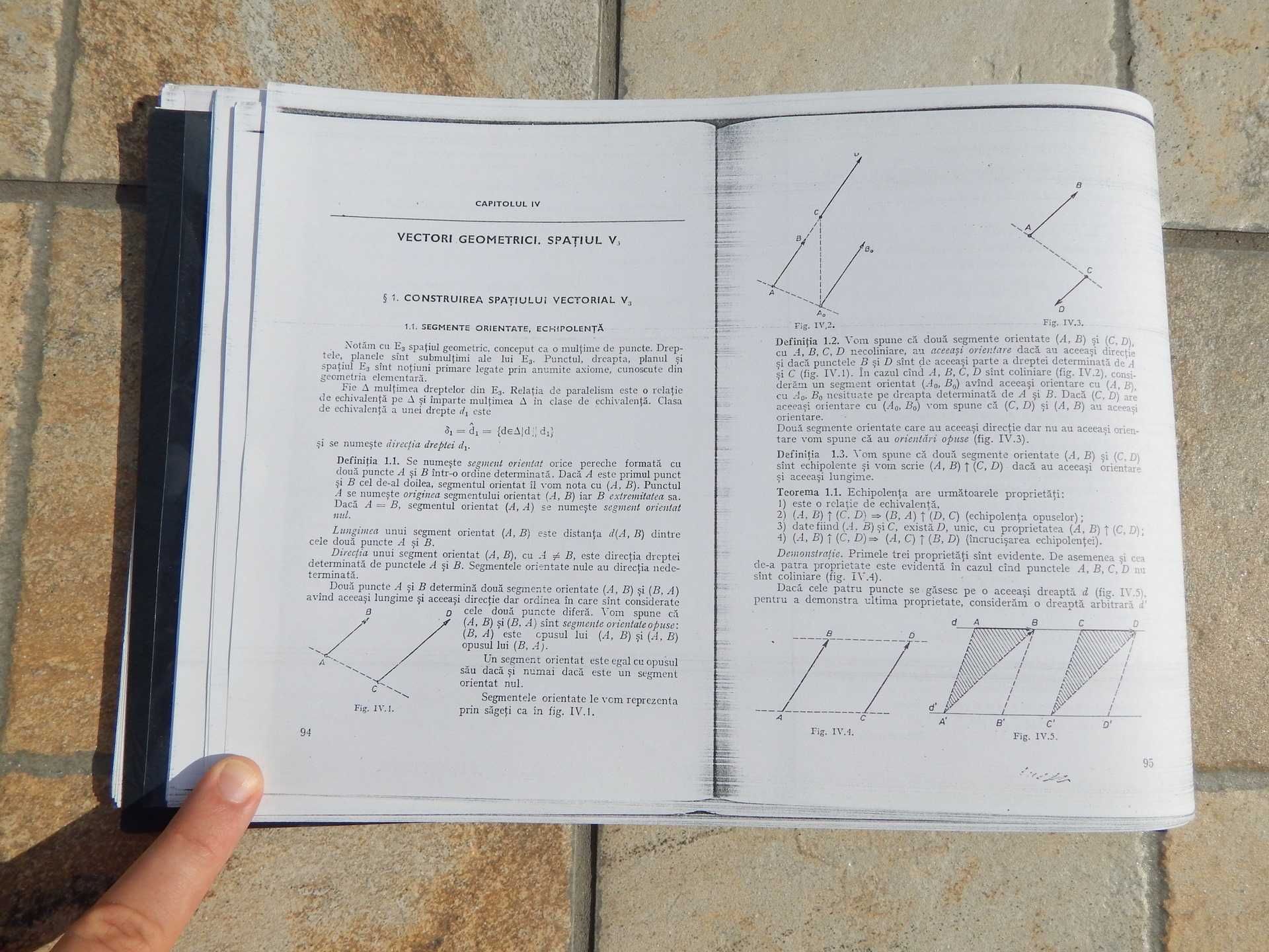 Manual matematica algebra liniara si geometrie analitica anii I-II fac