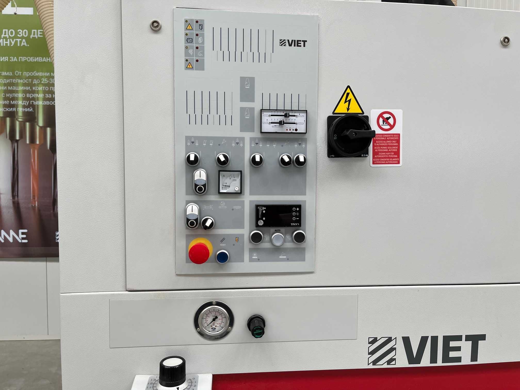 Нова широколентова шлайфмашина Biesse Viet S211