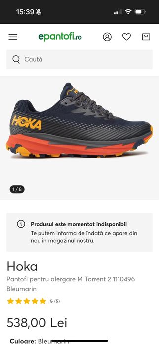 Hoka one one pantof de alergare