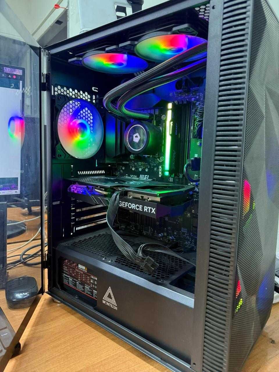 Продам игровой компьютер i5 12400, 4060, 16 гб ОЗУ DDR5
