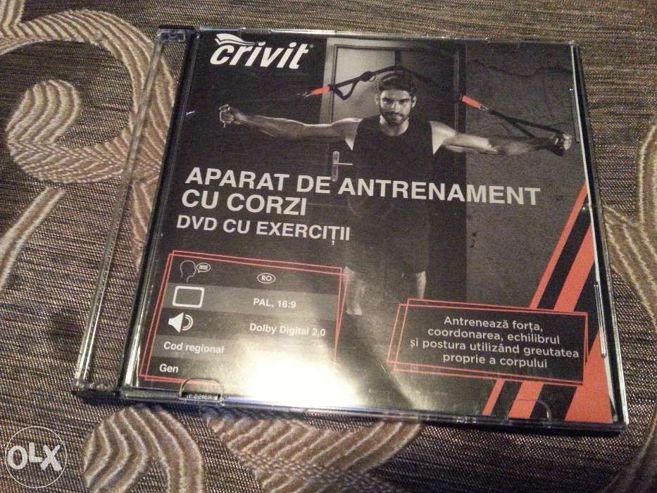 Dvd original exercitii TRX