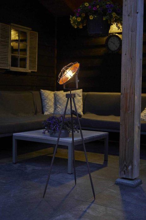 Lampa solara MODERNA pentru evenimente vintage industria