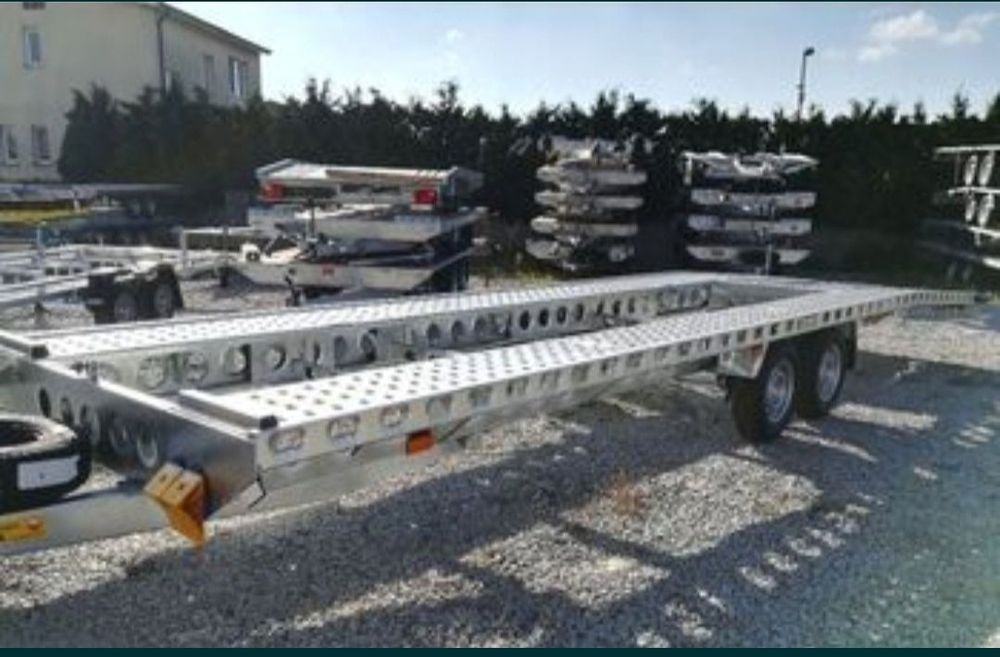 Inchiriez trailer dublu de inchiriat platforma remorca auto 2 pozitii