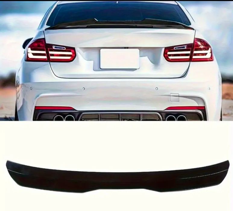 Bmw F30 spoiler gloss black