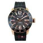 Pietro Milano auriu_bratara cauciuc_automatic_bezel rotativ