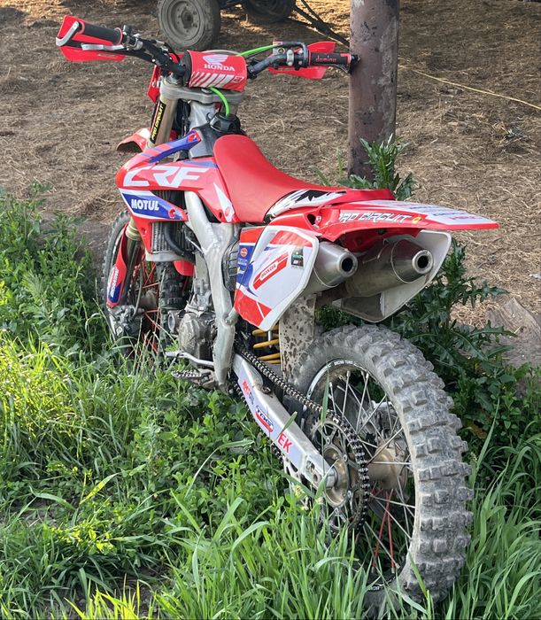 Cross honda crf250r
