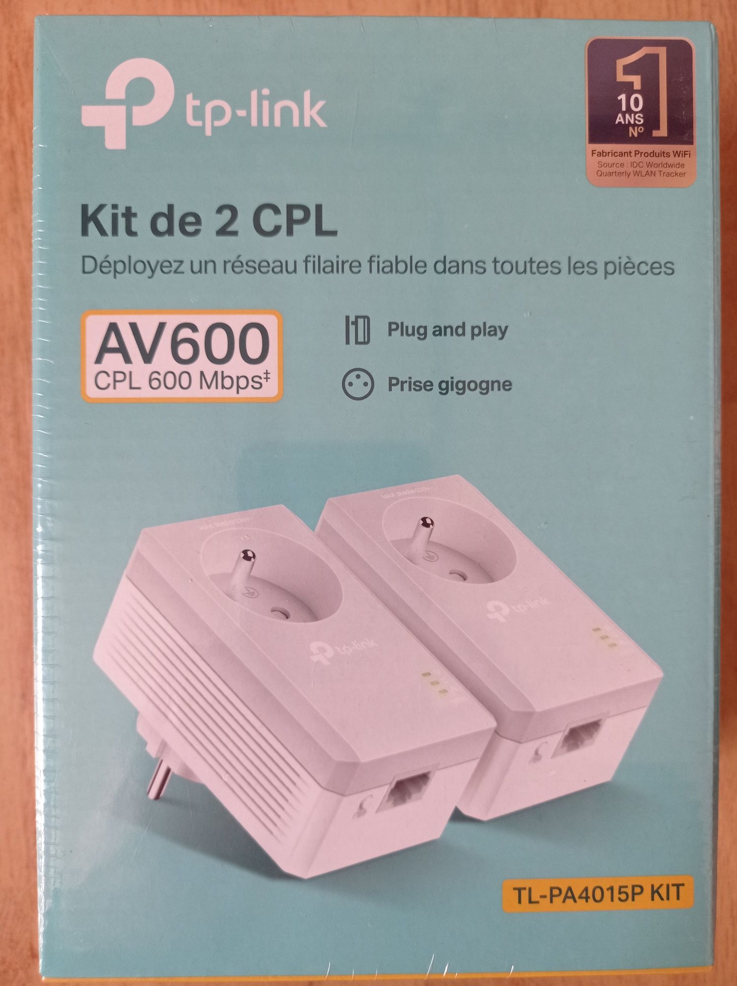 Kit adaptoare PowerLAN TP-Link AV600, 600 Mbps  sigilate