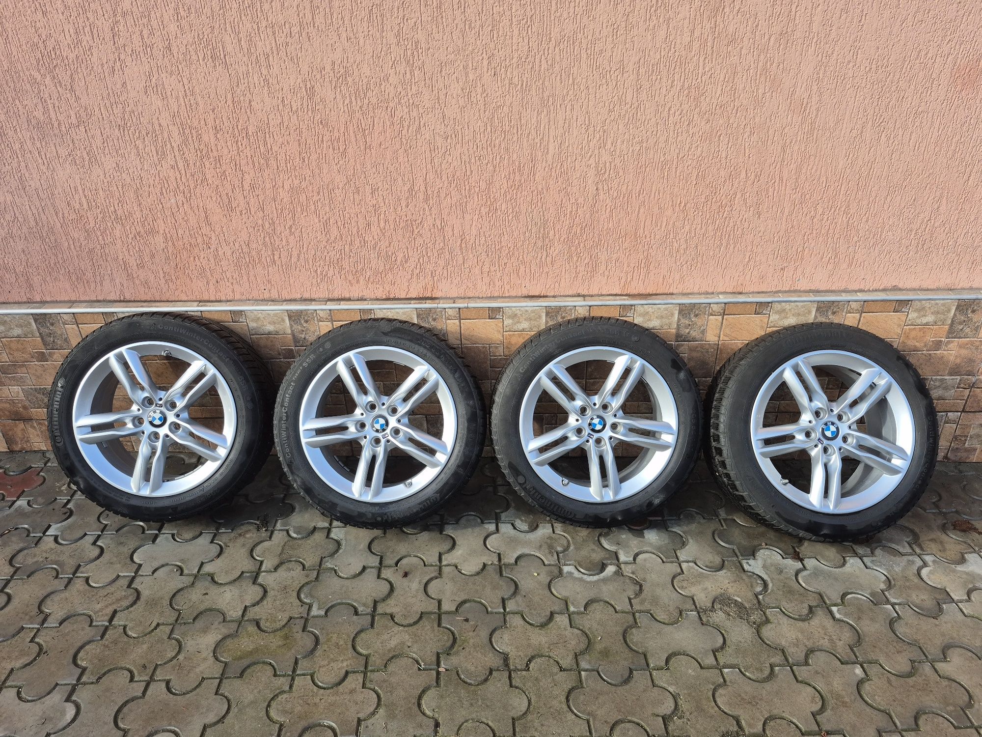 Jante aliaj originale Bmw MPAKKETca noi  pe 17 cu anvelope bune