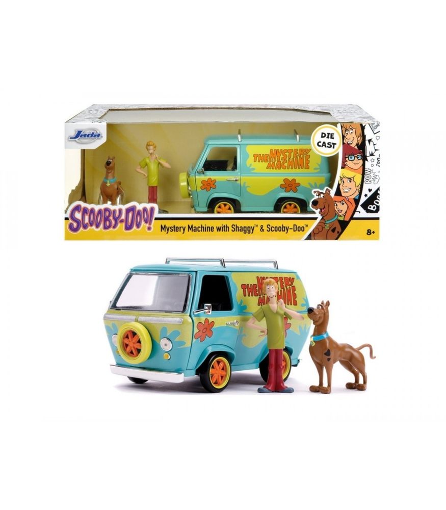Macheta Scooby Doo cu Figurina 1:24