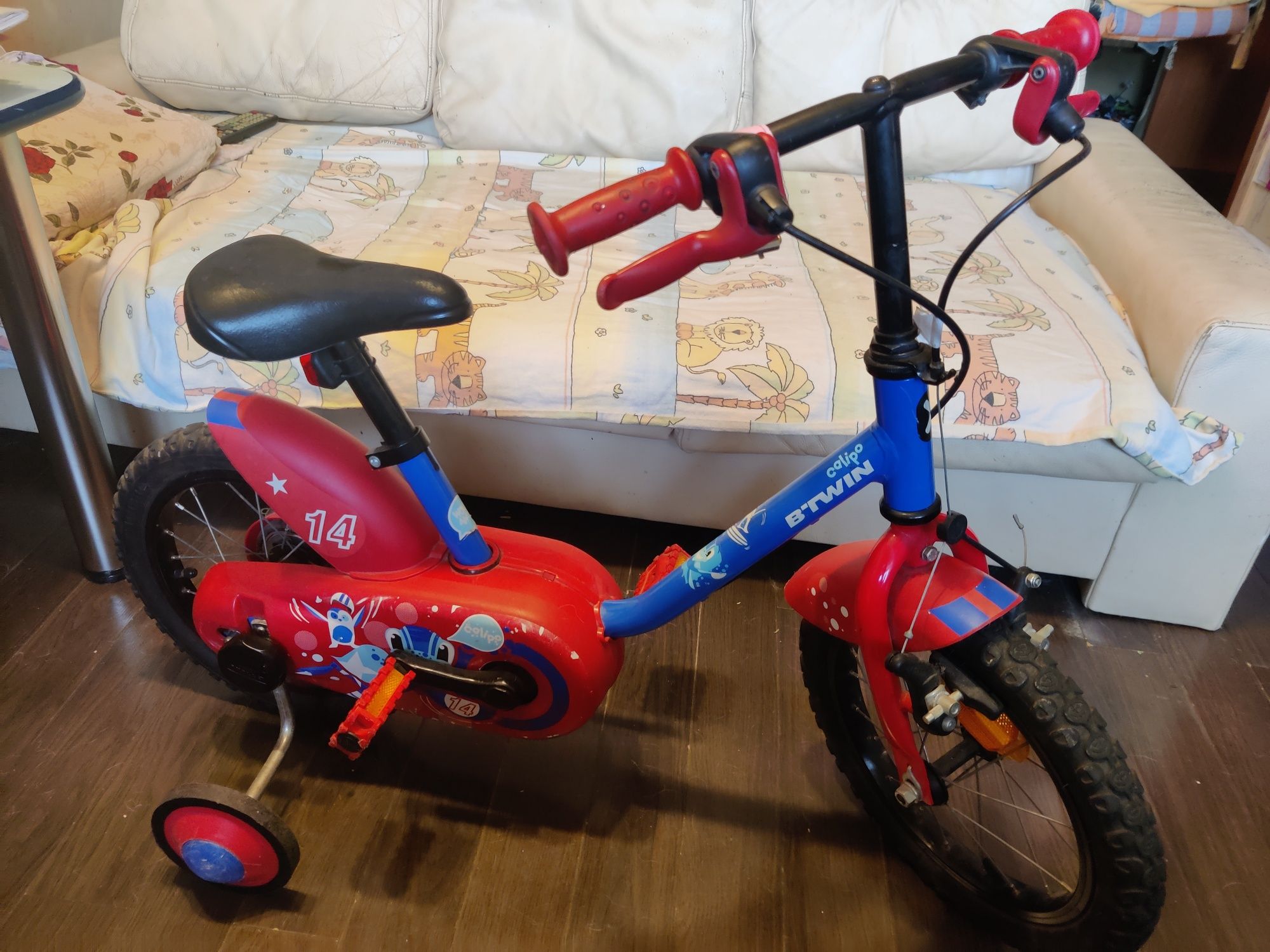 Bicicleta B-Twin 14 " (3-5 ani)
