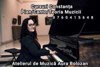 Cursuri de pian, canto și teoria muzicii