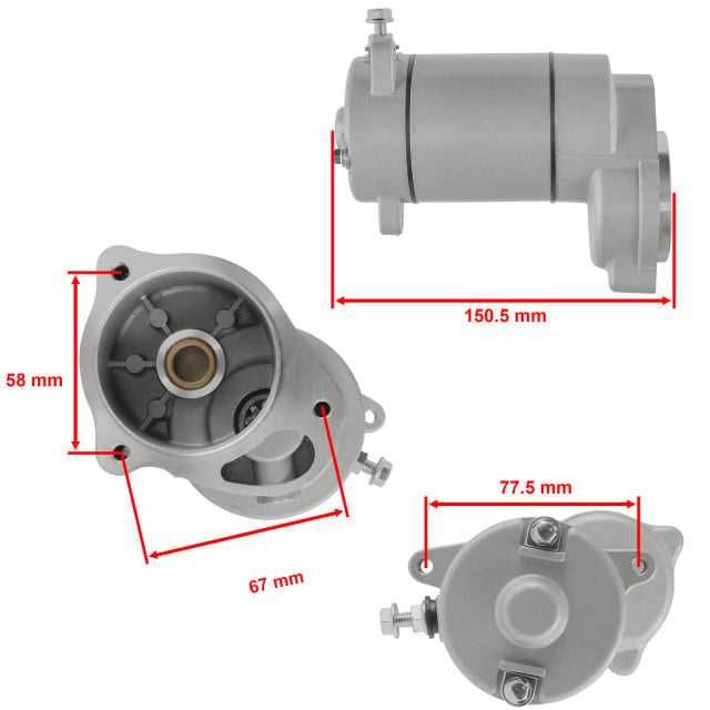 Electromotor Atv Polaris 250cc 400cc