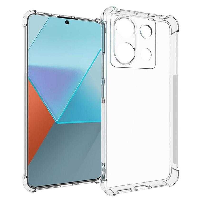 XIAOMI Redmi Note 13 Pro / Poco C6 Силиконов калъф + стъклен протектор