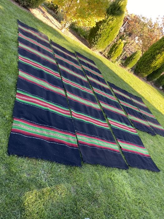 Ръчно тъкана черга.