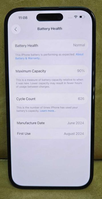 Apple iPhone 15 128GB Black