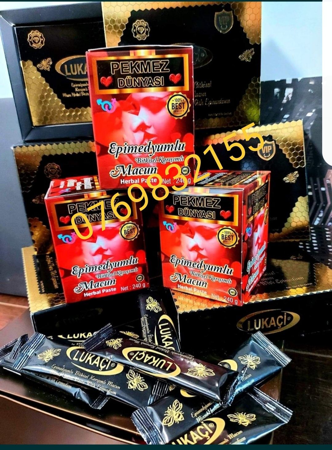 Magiun/Macun Borcan mare 240Gr potenta 100% natural/efect afrodiziac