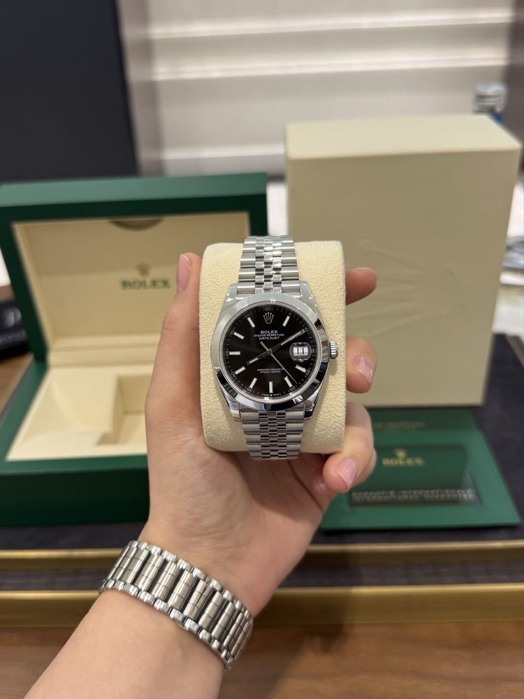 Rolex Datejust 41mm Steel 126300 black