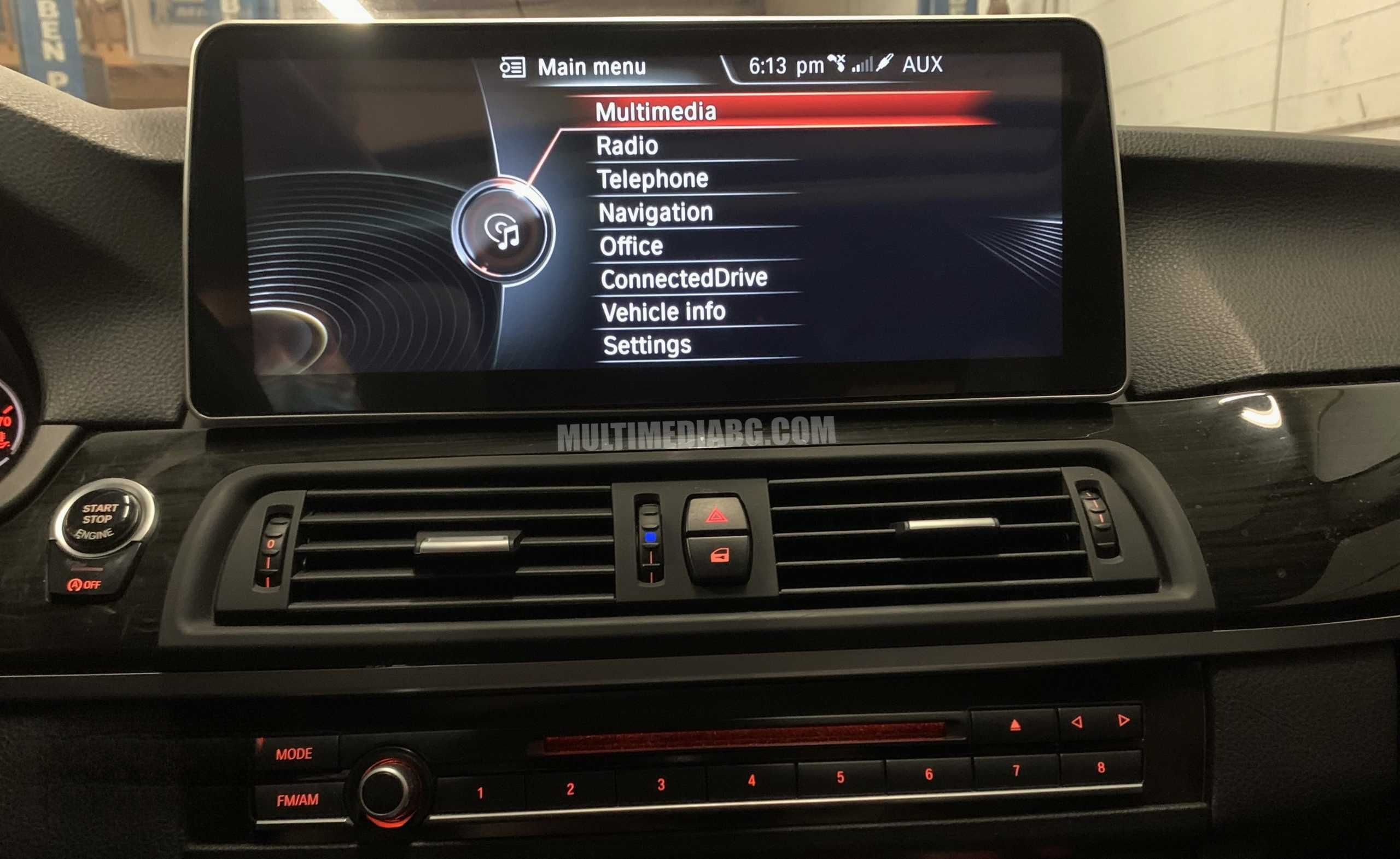 BMW 5 F10 F11 F12 [2011-2016] CIC NBT Мултимедия Навигация Android