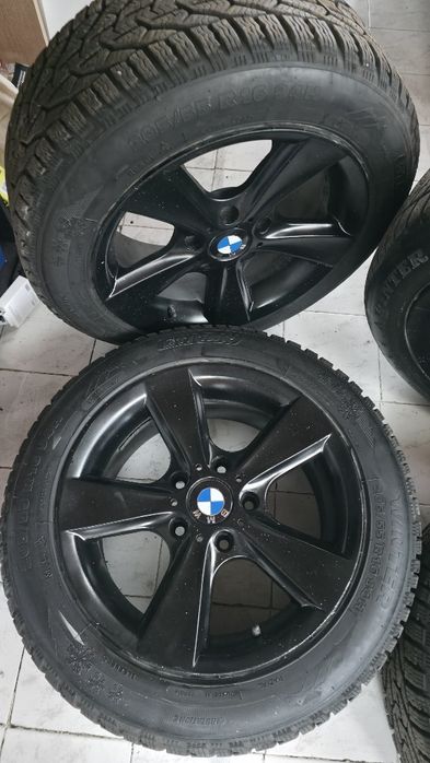 Джанти 5х120 със зимни гуми 205/55/16 бмв/bmw