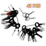 Set 41 Bucati Extractor Pini Din Mufe Auto Otel Inoxidabil Cheite