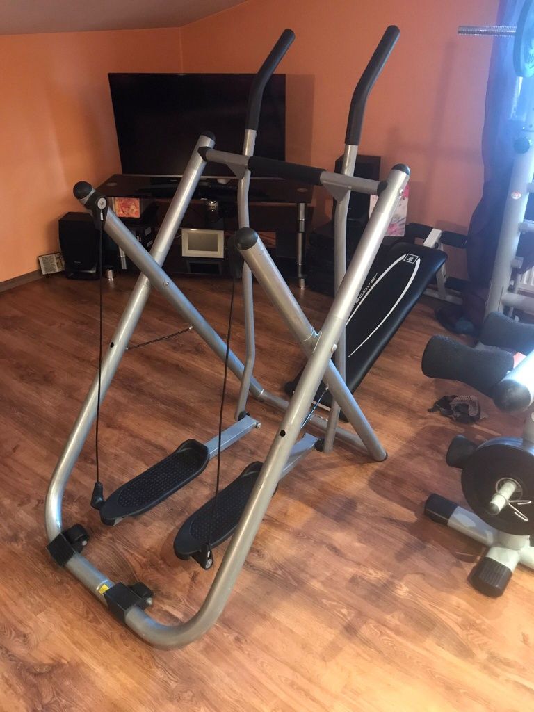 Vand / schimb pachet banca multifunctionala fitness/ haltere/ gantere