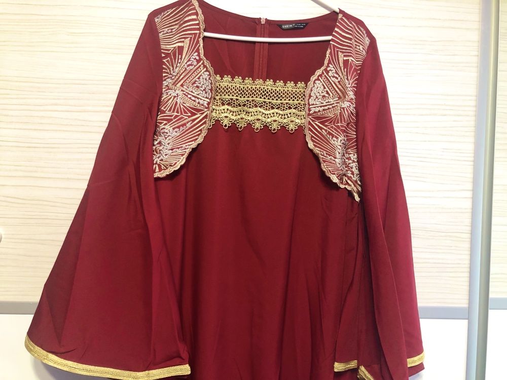 NOU - Rochie de ocazie, mărimea L (burgundy)