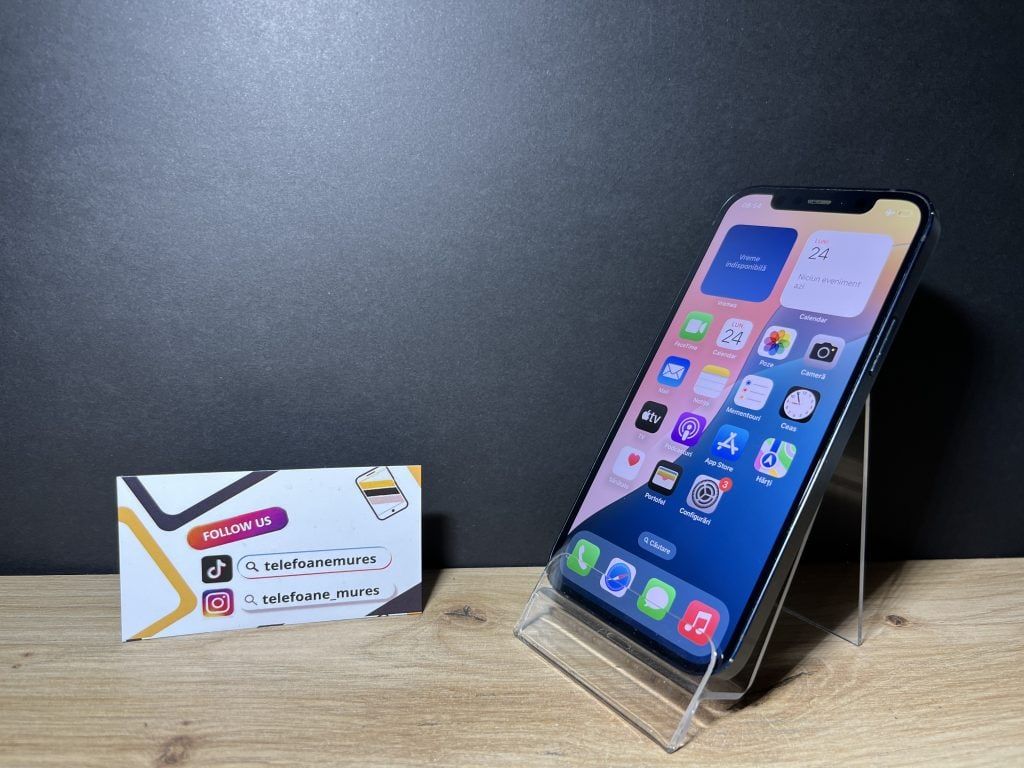 iPhone 12 64Gb Black 3 ani garanție, Telefoane Mureș