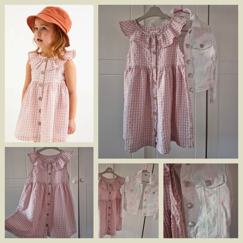 Дрешки жилетка,клин,екип Little bird,Joules,M&S,Zara,Next 5-6г,116р