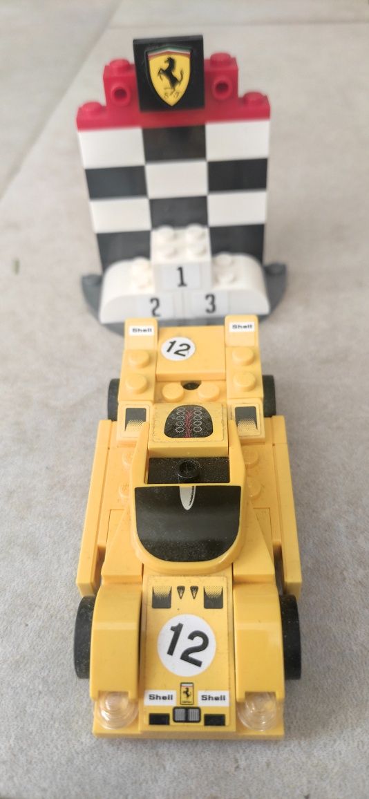 Lego shell формула , подиум, камионче, цистерна и коли