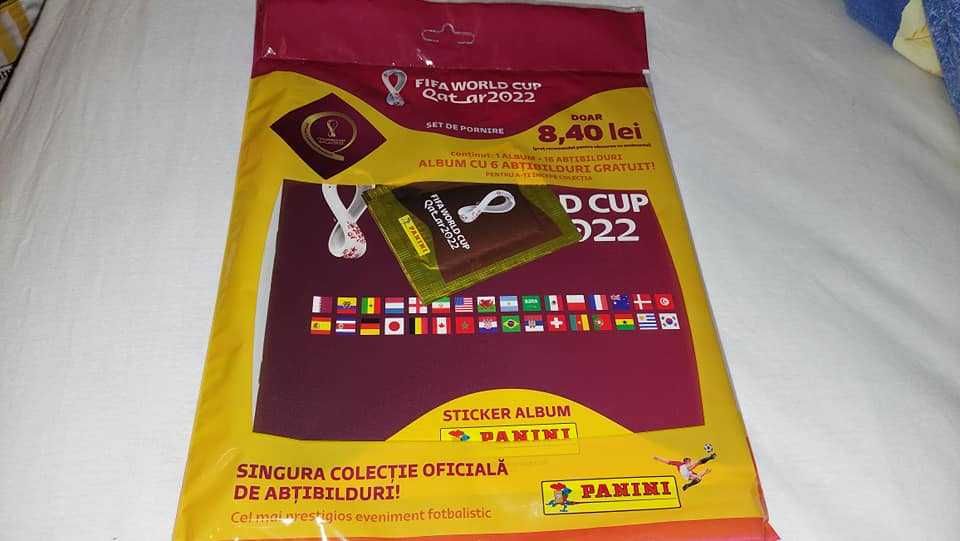 Starter pack Panini Qatar 2022,varianta internationala, 25 lei