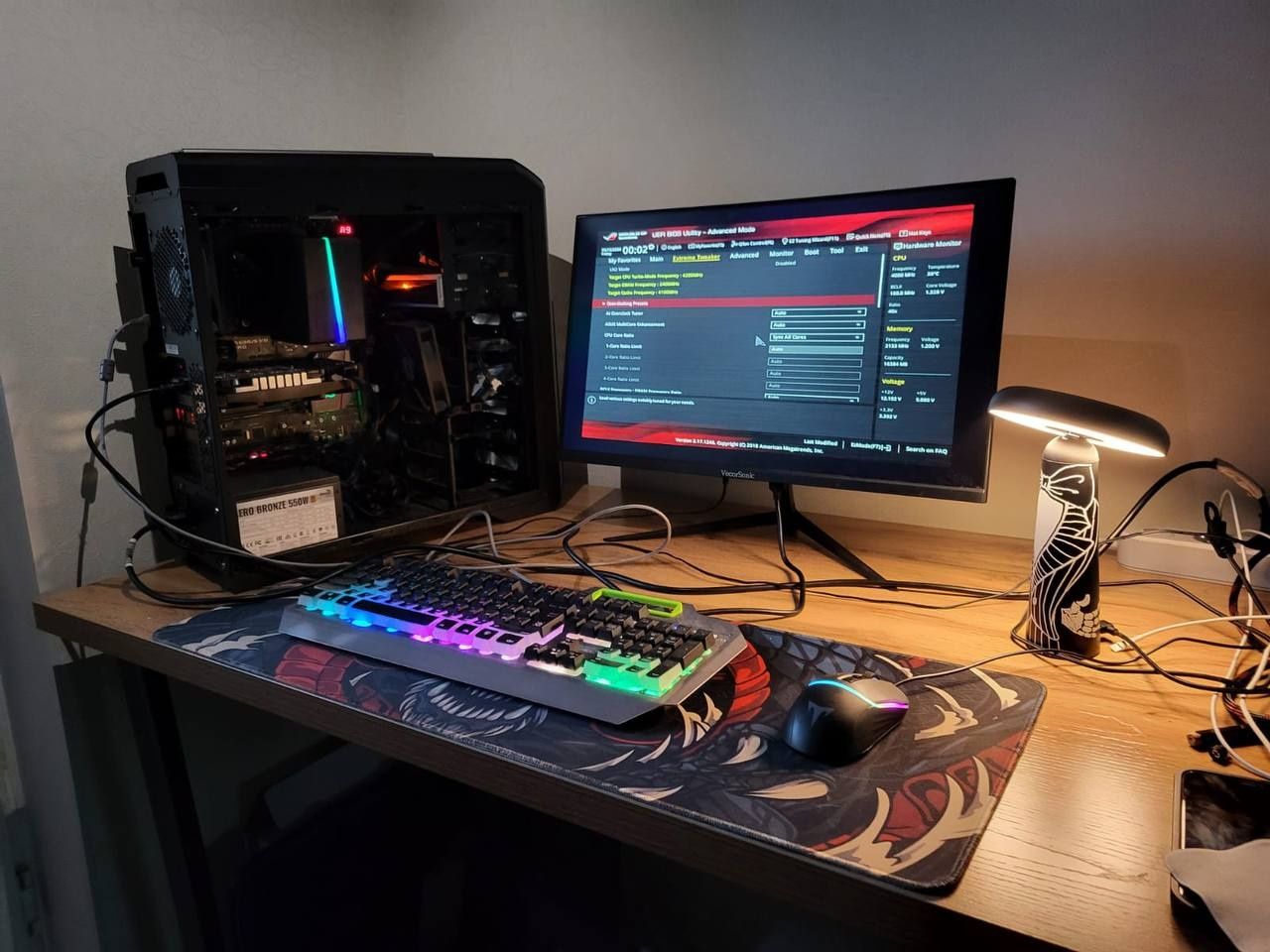 Мощный ПК i7 / 16GB DDR4 / SSD / GTX + монитор и периферия