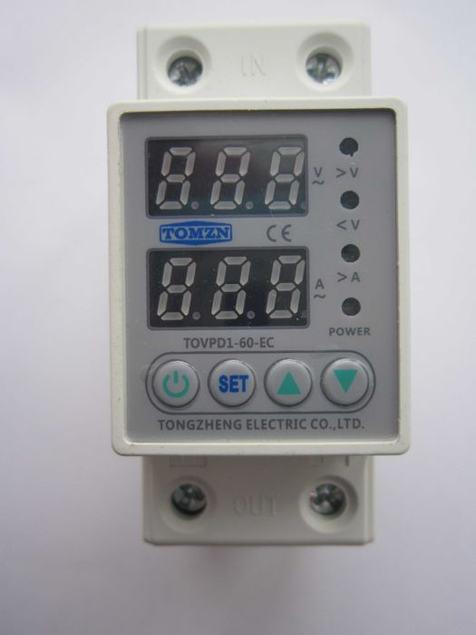 Реле напряжения TOMZN 60А.