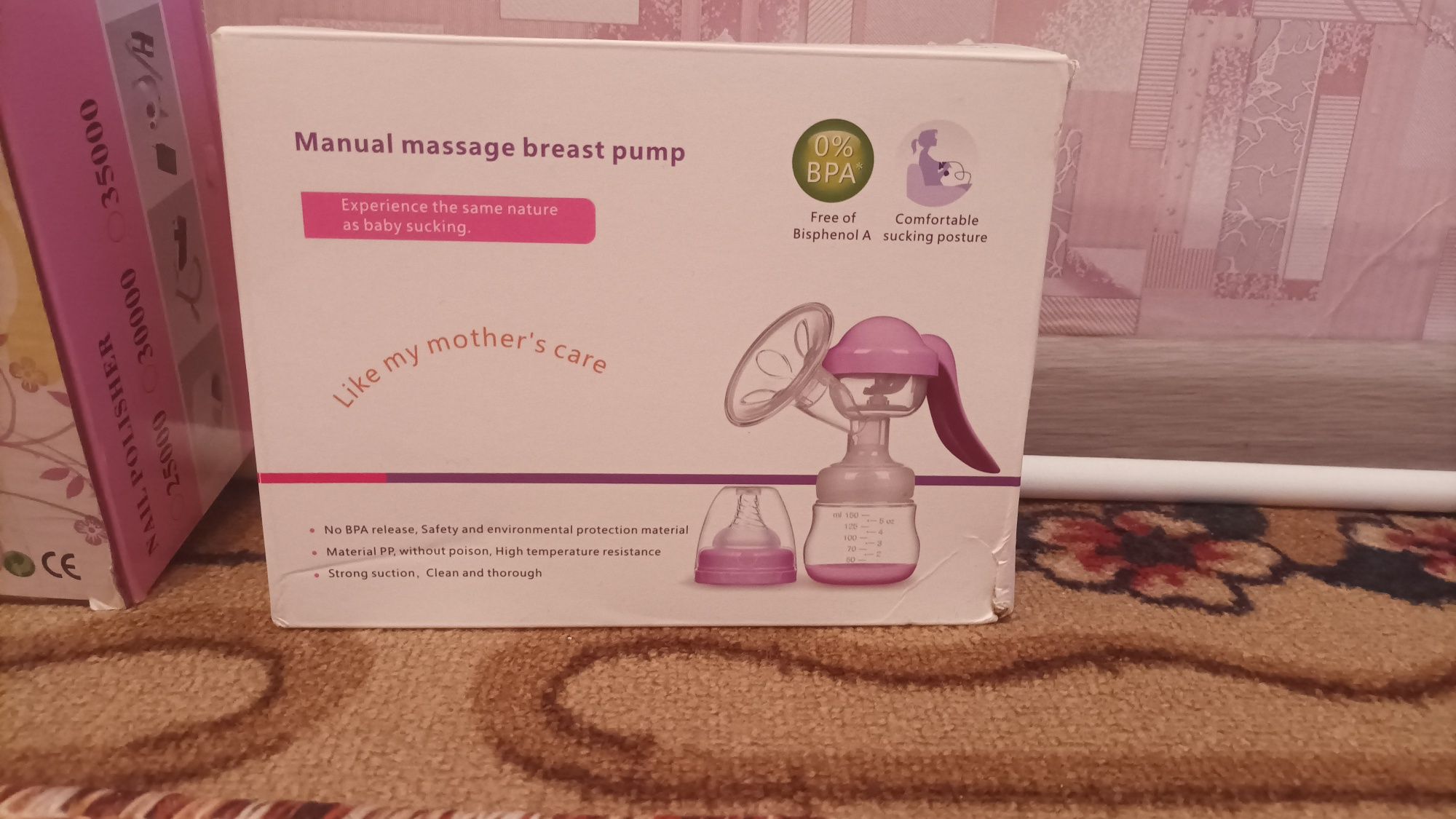 Manual massage breat pump присоска