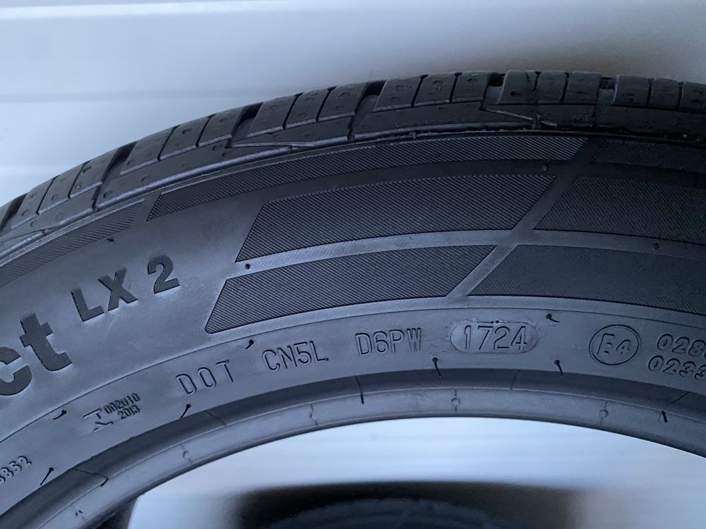 4бр гуми 225/55/18/V/Continental Conti Cross Contact LX2/dot1724/6.5/г