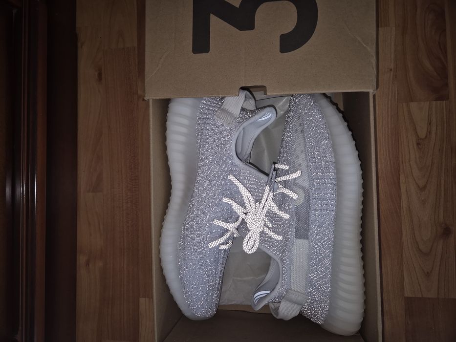 Yeezy 350 “Static” Reflective White