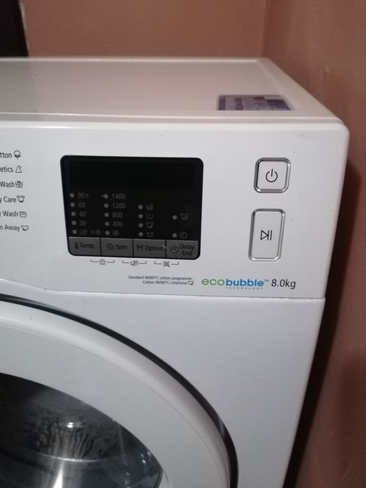 Пералня Самсунг ECO bubble 8 kg.