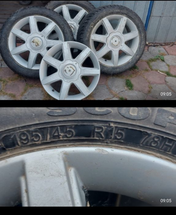 Vând 4 genți pentru masina