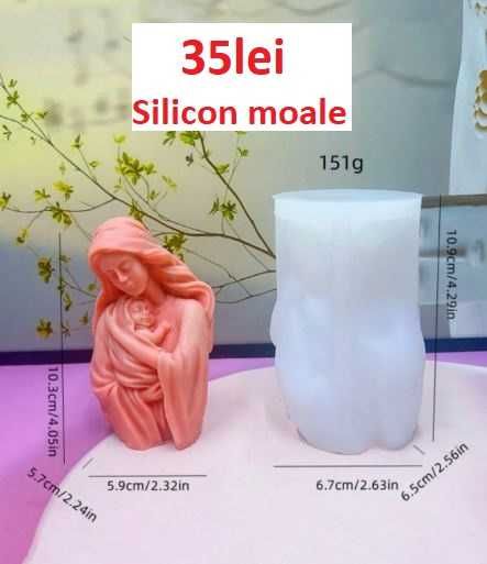 Matrite din Silicon pentru Craciun part 4– lumanari, sapun, ipsos