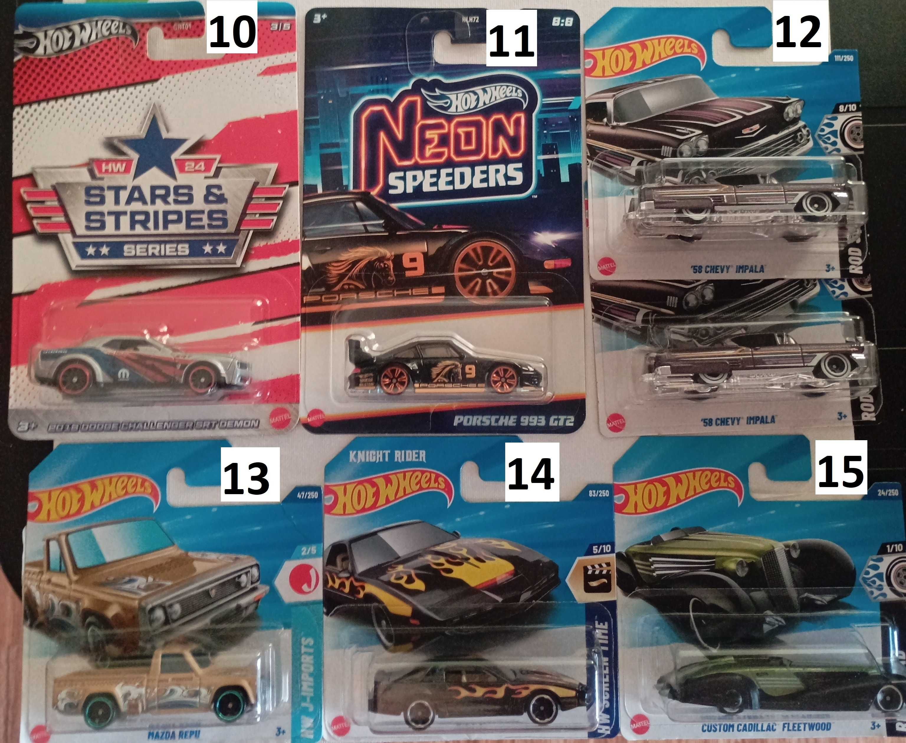 Hot Wheels колички