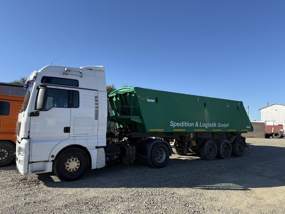 MAN TGA TGS - semiremorca basculabila