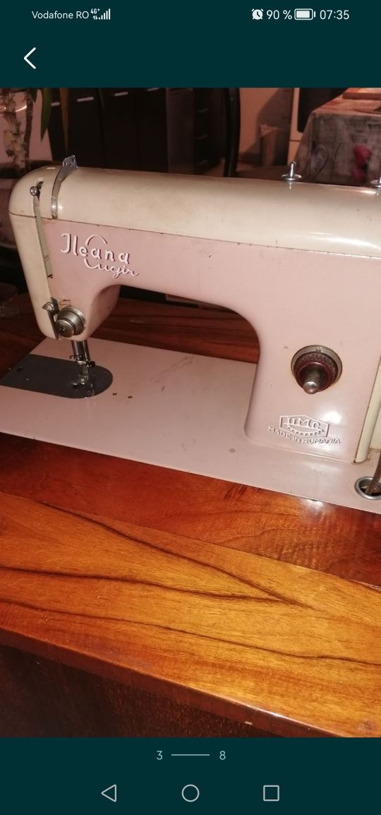 Corp mobila/comoda furnir nuc mașina de cusut Ileana anii 60