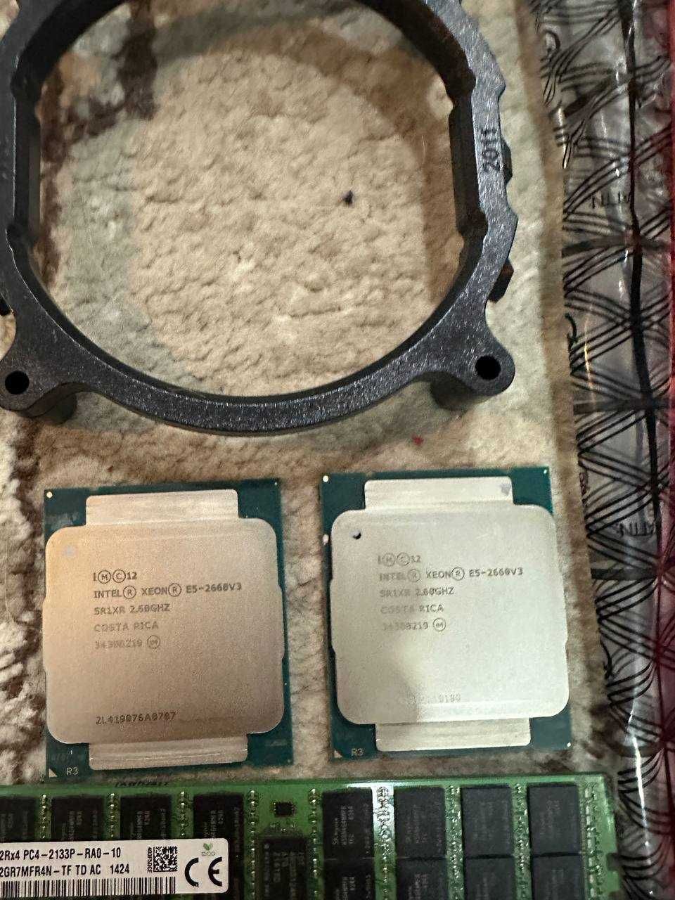 Новый Комплект X99 / 20 ядер - 40 потока / 32gb DDR4