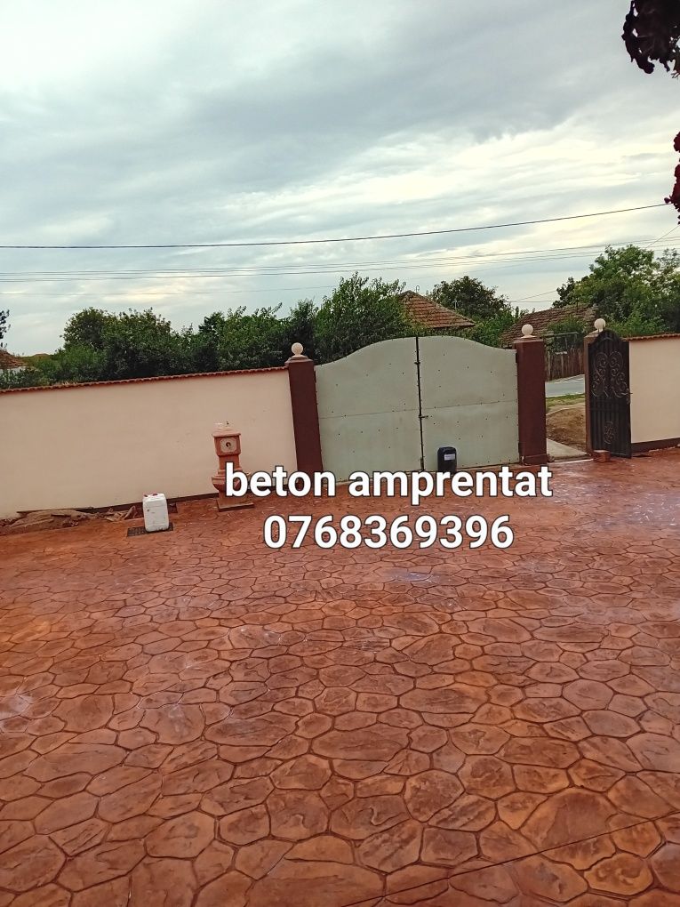 Beton  amprentat