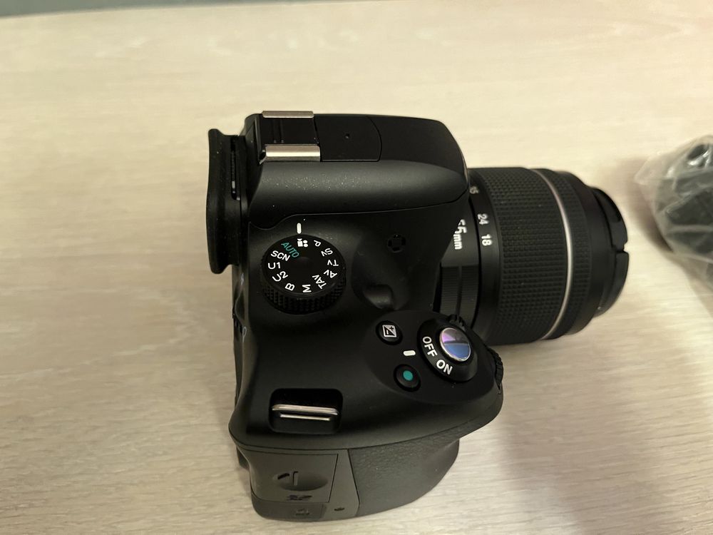 Aparat foto DSLR Pentax K-50, 16 MP, Black + Obiectiv 18-55mm WR