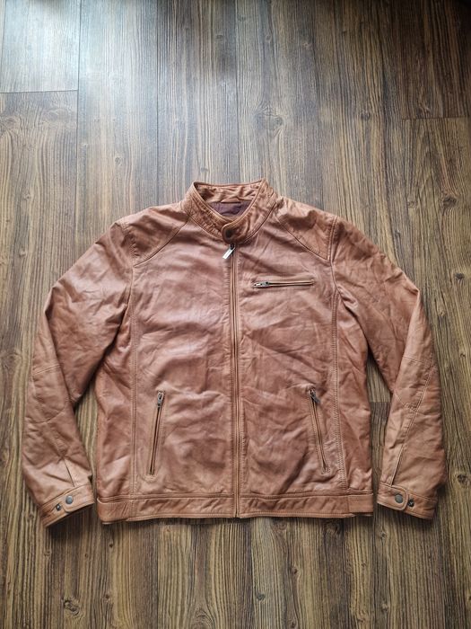 Страхотно мъжко кожено яке MARIO CONTI размер 2XL