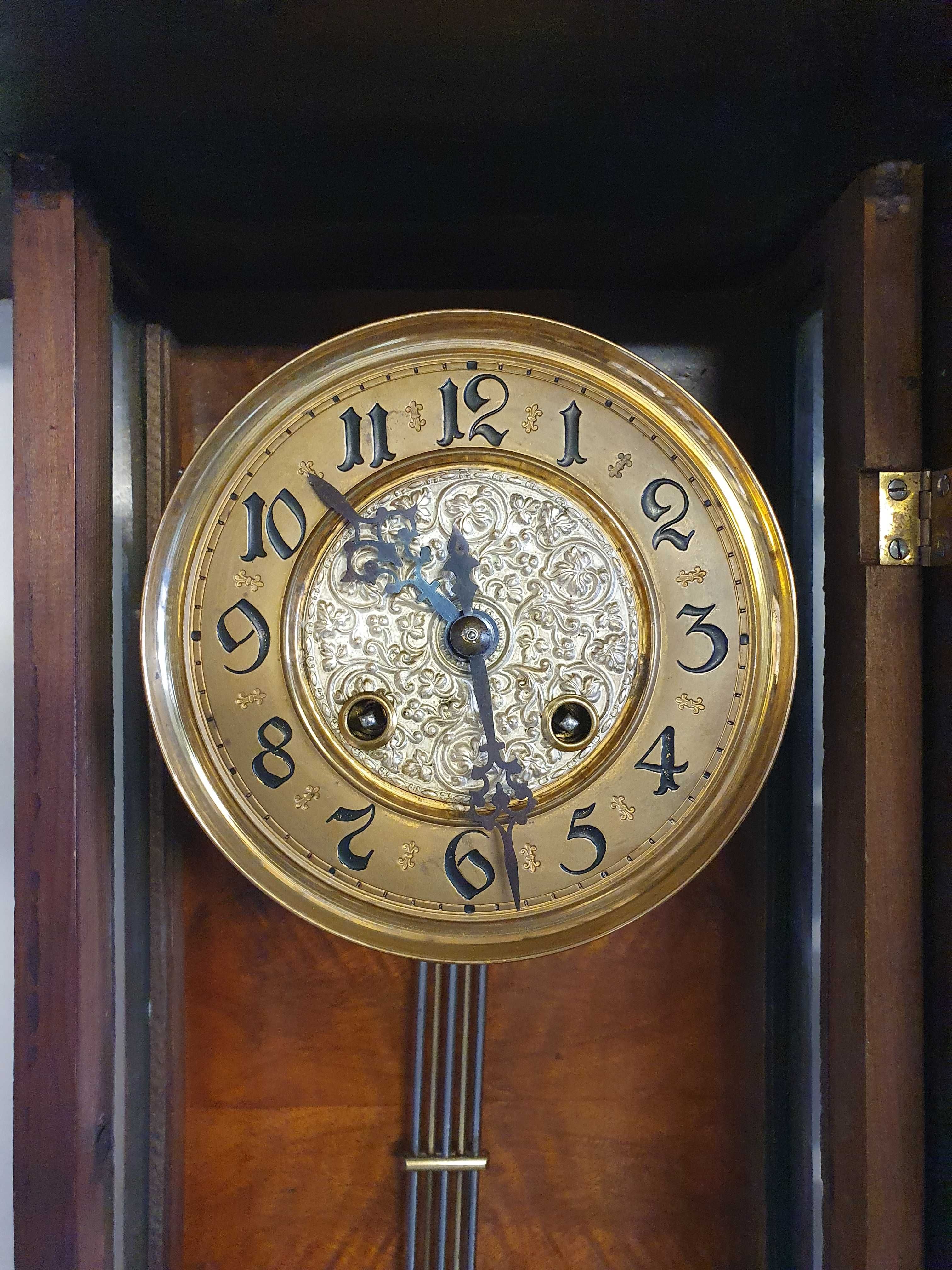 Немски античен стенен часовник Gustav Becker от 1900г
