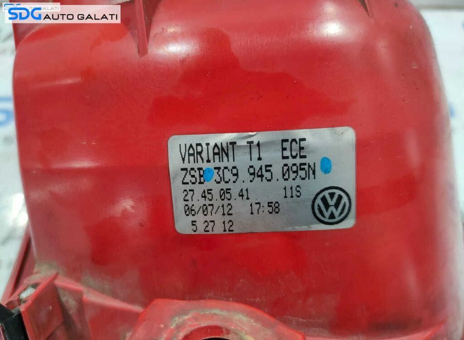 Stop Lampa Tripla Stanga (Ghidaj Lipsa) Volkswagen Passat B6 Break Combi 2005 - 2010 Cod 3C9945095N [L4932]