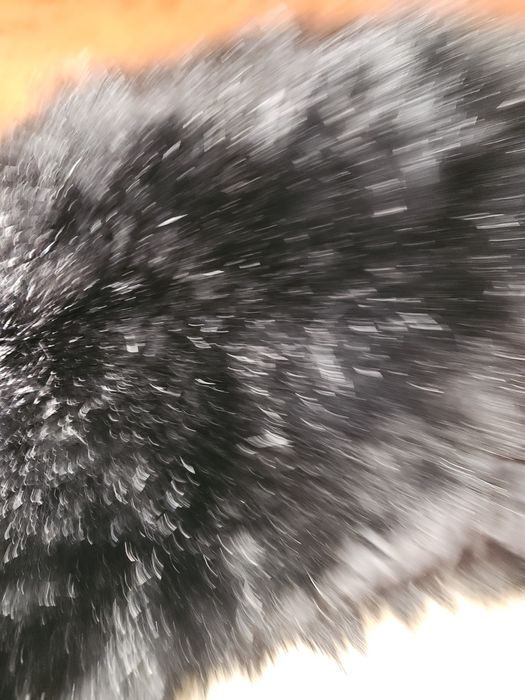 Vand caciula lunga din blana eco poate fi folosita lungimea ca fular