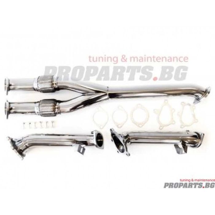 Downpipe и Y-пайп за Nissan GT-R R35 даунпайп